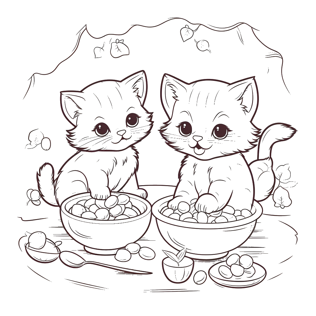 Dibujo de gato para colorear 12 listo para imprimir gratis