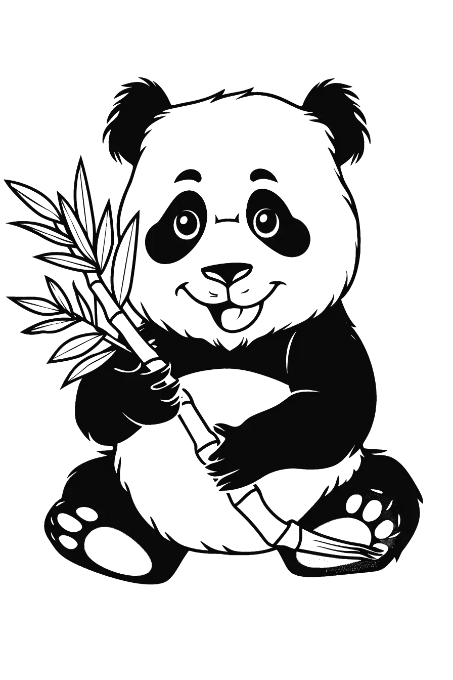 Dibujo de oso para colorear 5 listo para imprimir gratis