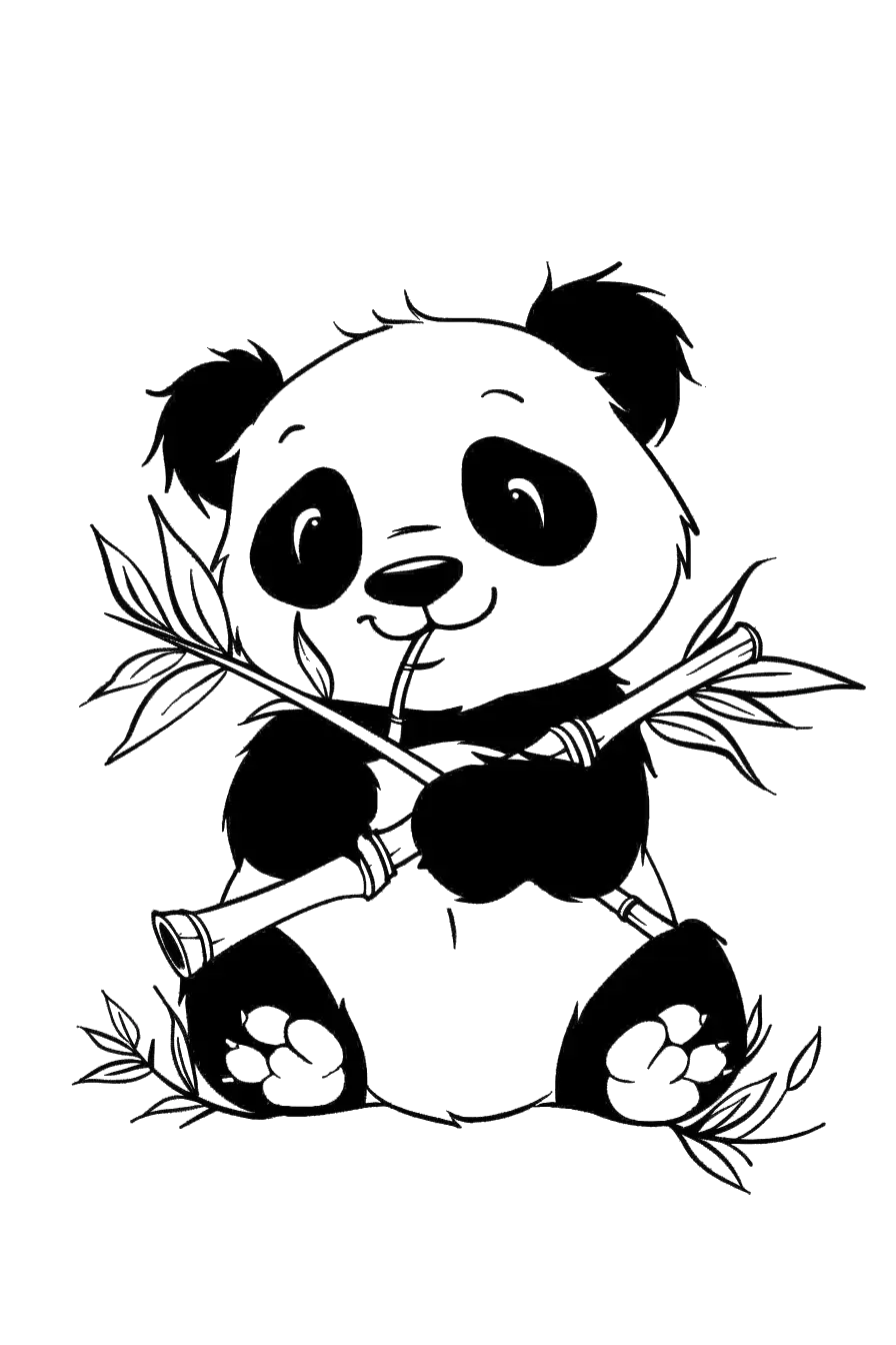 Dibujo de oso para colorear 6 listo para imprimir gratis