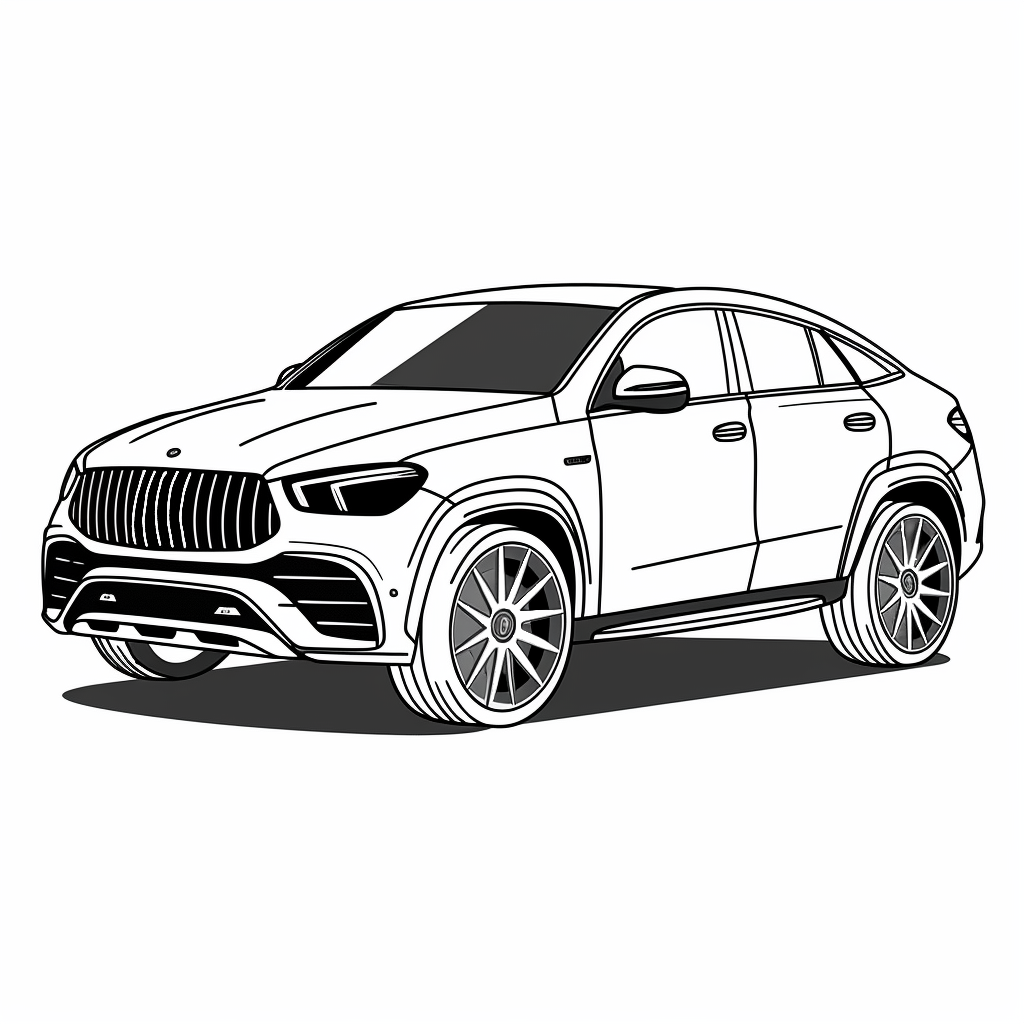 Dibujo de coches para colorear 17 listo para imprimir gratis