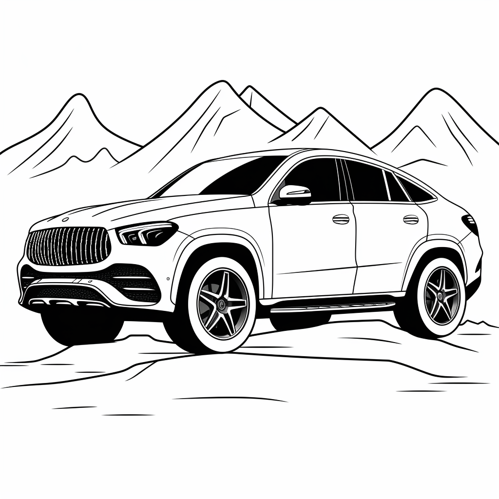 Dibujo de coches para colorear 18 listo para imprimir gratis