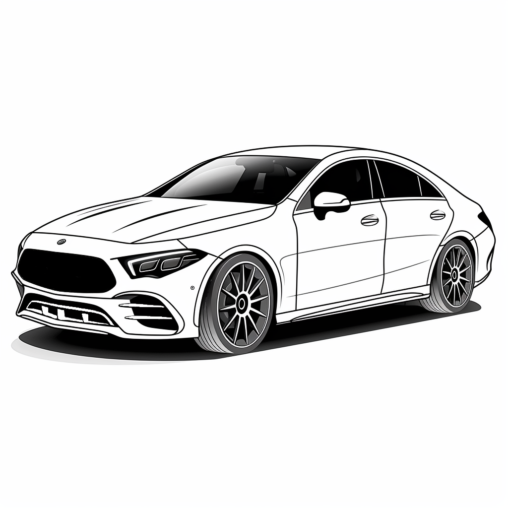 Dibujo de coches para colorear 21 listo para imprimir gratis