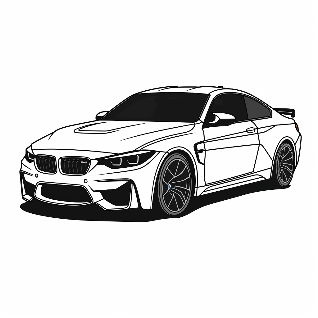 Dibujo de coches para colorear 22 listo para imprimir gratis