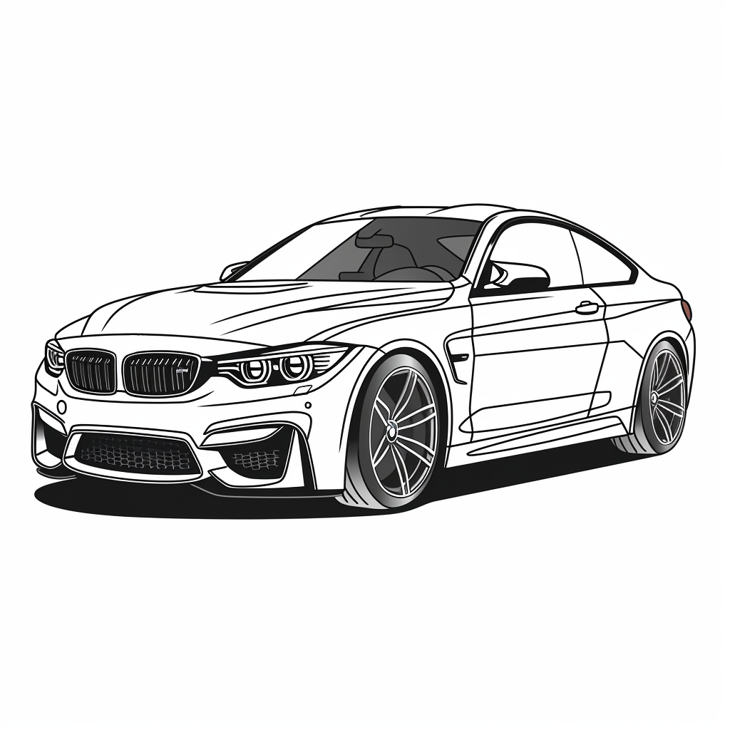 Dibujo de coches para colorear 23 listo para imprimir gratis