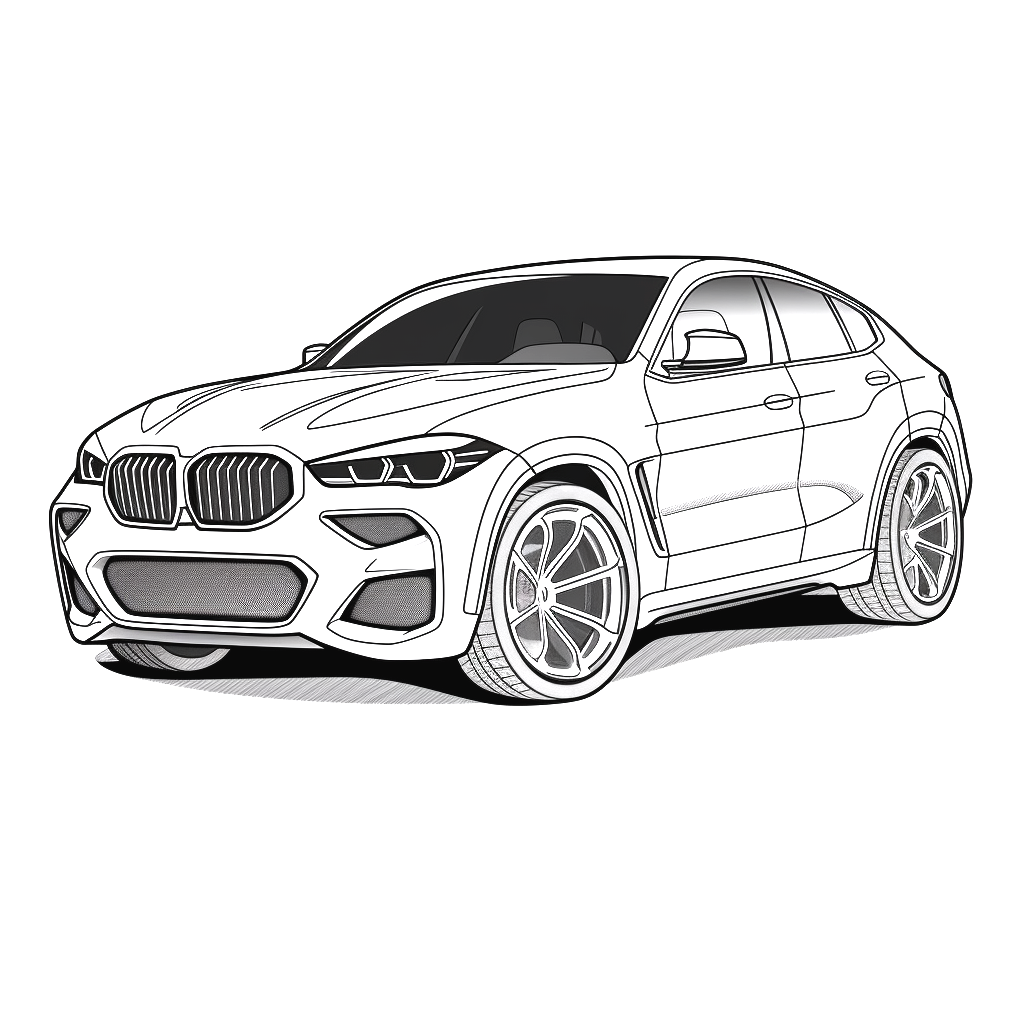 Dibujo de coches para colorear 24 listo para imprimir gratis