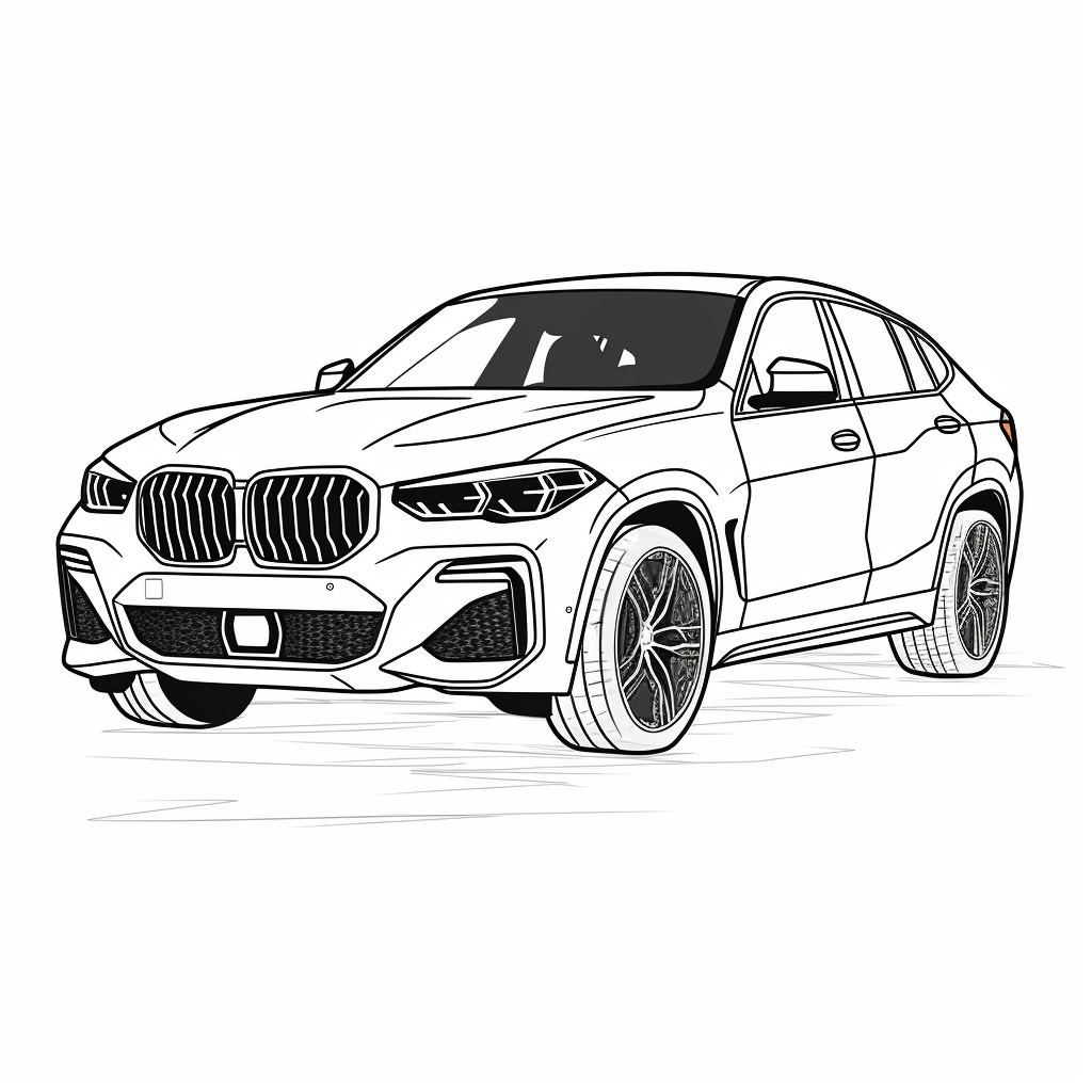 Dibujo de coches para colorear 25 listo para imprimir gratis