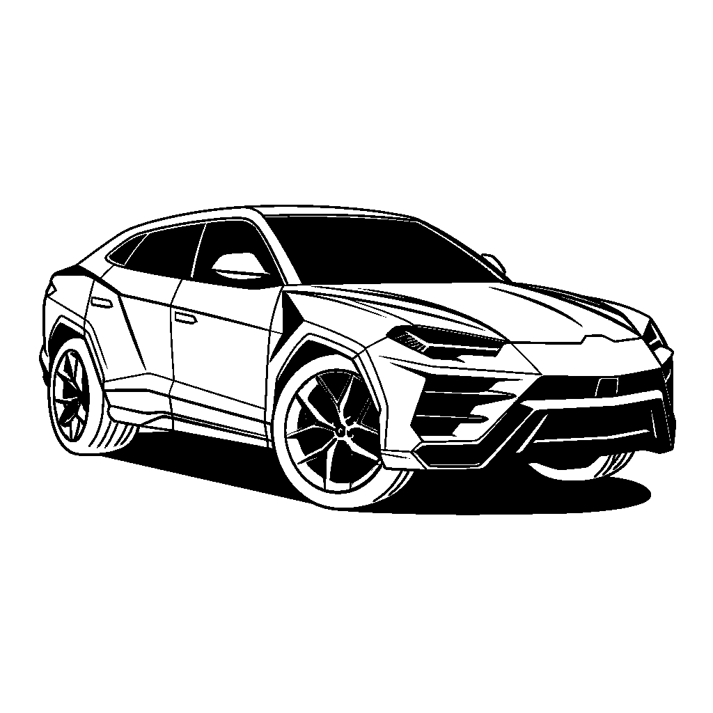 Dibujo de coches para colorear 31 listo para imprimir gratis